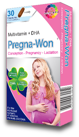 Multivitamin Pregna Won + DHA
