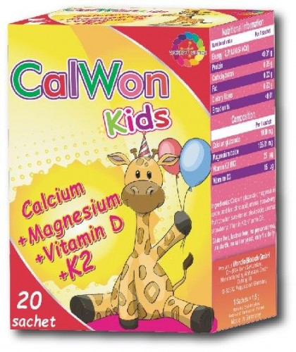 CalWon Kids - Canxi hữu cơ cho trẻ em ( + Vitamin D, + K2)
